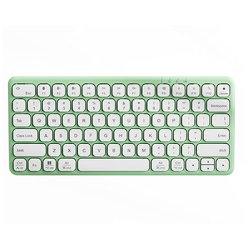 yilin 1 Stück 2.4G Laptop Multi-Device Connection Tastatur Geeignet für Office Computer Tablet Grün von yilin