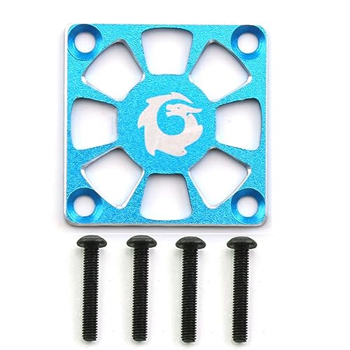 yilin ESC Elektrische Regulierung Lüfter Schutz Abdeckung Kühlung Lüfter Schutz Abdeckung 30X30mm Für RC Motor, Blau von yilin