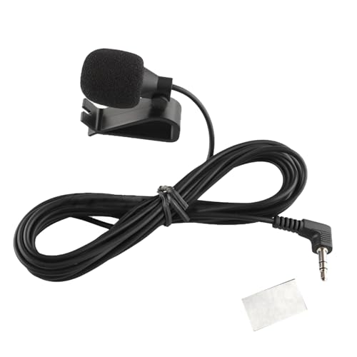 yimeizhiguang 3,5 mm Auto-Mikrofon, HD-Sprache, mit 3 m Kabel, externes Mikrofon für Kfz-Haupteinheit, Bluetooth, Audio, Stereo, GPS, DVD, Plug and Play yimeizhiguang 3,5 mm Auto-Mikrofon, HD-Sprache, mit 3 m Kabel, externes Mikrofon für Kfz-Haupteinheit, Bluetooth, Audio, Stereo, GPS, DVD, Plug and Play von yimeizhiguang
