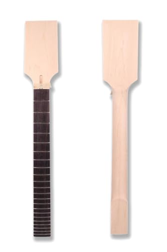 Yinfente Ersatz-Kopfplatte für E-Gitarre, unlackiert, 22 Bünde, für LP ST E-Gitarre, Ersatz-Paddel-Kopfplatte aus Palisanderholz, Griffbrett von Yinfente Yinfente Ersatz-Kopfplatte für E-Gitarre, unlackiert, 22 Bünde, für LP ST E-Gitarre, Ersatz-Paddel-Kopfplatte aus Palisanderholz, Griffbrett von Yinfente von yinfente