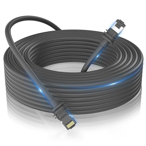 Starlink Gen 3/Starlink Mini Kabel 46M/150FT für Starlink Standard Actuated Gen 3/Strlink Mini, Ersatzkabel Starlink V3 Wasserdicht Starlink-Ethernet-Kabel V3 für Starlink Rectangular Satellite V3 von yingsj
