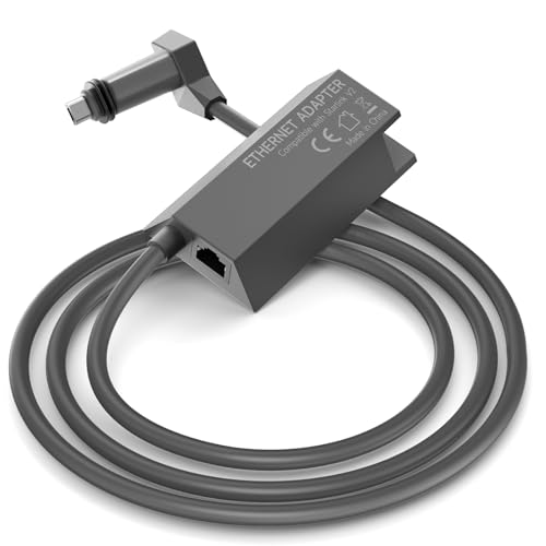 Starlink Ethernet Adapter für Starlink Satelliten Internet V2, Starlink Ethernet Adapter Gen 2 mit RJ45 Netzwerk Kabel Port, RJ45 Gigabit Ethernet Starlink V2 Adapter für Starlink Actated Gen 2 von yingsj