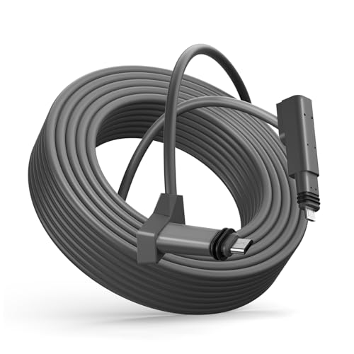 yingsj Starlink Gen 2 Kabel 23M Starlink Cable for Starlink Standard Actuated Satellite V2, Replacement Starlink Ethernet Cable Gen 2, Multifunktional Starlink Wasserdichtes Außenkabel von yingsj