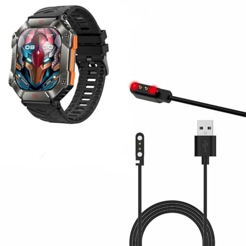 USB-Kabel für VOPOCO KR80 Smartwatch, magnetisches Ersatzladegerät kompatibel für KR80 Smart Watches von yiqungo