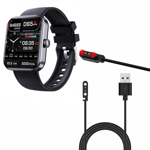 yiqungo Magnetisches USB-Kabel für F57l Smartwatch-Ladegerät, Schwarz von yiqungo