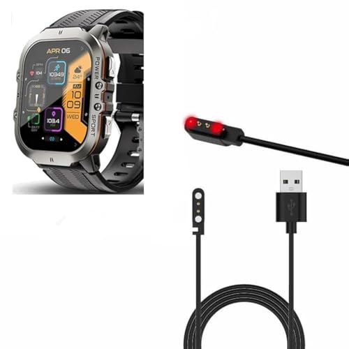 yiqungo USB-Kabel für ANSUNG C26 C21pro C21 C20 Smartwatch, magnetisches Ersatzladegerät, kompatibel mit C26 C20 Smart Watches yiqungo USB-Kabel für ANSUNG C26 C21pro C21 C20 Smartwatch, magnetisches Ersatzladegerät, kompatibel mit C26 C20 Smart Watches von yiqungo