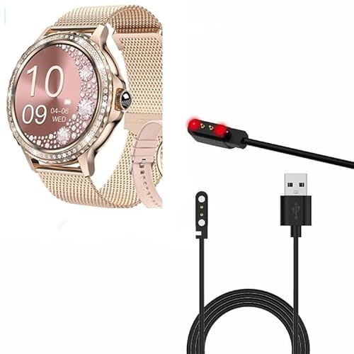 yiqungo USB-Kabel für BOCLOUD NX19 Smartwatch, magnetisches Ersatzladegerät kompatibel für NX19 Smart Watches von yiqungo