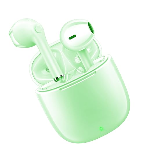yobola Bluetooth Kopfhörer In Ear, Kopfhörer Kabellos Bluetooth 5.1 HiFi Stereoklang, IPX5 Wasserdicht Kabellose Kopfhörer Touch Control, Wireless Kopfhörer, Eingebautes Mikrofon, für Smartphone von yobola