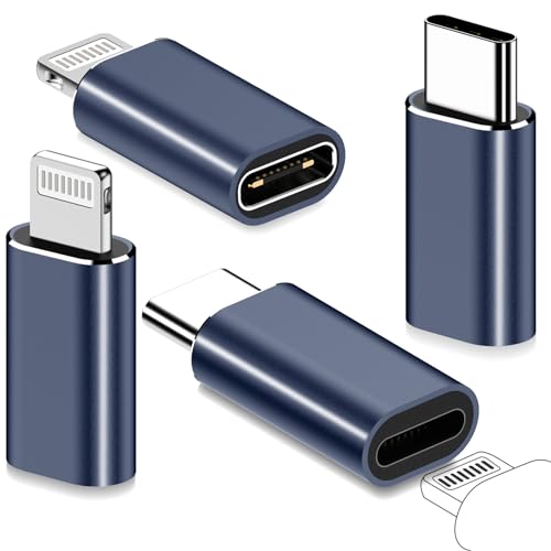 yootech Adapter für Lighting auf USB-C für iPhone 15 & Adapter USB C auf Lighting Kompatibel mit iPhone 14/13/12 Serie, Schnellladung, Unterstützt Datenübertragung, Nicht für Audio/OTG/Kopfhörer von yootech