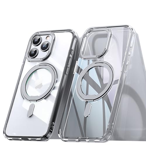 youmehe Hülle für iPhon16 pro mit Ständer,Transparent Schutzhülle mit Magnet Ständer,Handyhülle mit Militär stoßfesten,Kratzfest Stoßfest Handyhülle-transparent youmehe Hülle für iPhon16 pro mit Ständer,Transparent Schutzhülle mit Magnet Ständer,Handyhülle mit Militär stoßfesten,Kratzfest Stoßfest Handyhülle-transparent von youmehe