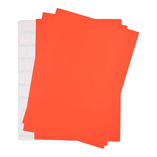 25 Beschriftungsetiketten in Leucht-Rot I DIN A4 groß I Neon-Etiketten aus Papier zum Beschriften und bekleben I vielseitige universal-Aufkleber I dv_1014 von younikat