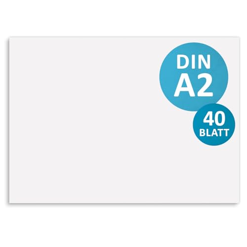 Blanko Schreibtischunterlage I DIN A2 I 40 Blatt I aus Papier zum Abreißen I Skizzenblock I zum Beschreiben und Bemalen I Zeichenblock I Papierunterlage I Bastelunterlage I FSC I XL-Malblock I dv194 Blanko Schreibtischunterlage I DIN A2 I 40 Blatt I aus Papier zum Abreißen I Skizzenblock I zum Beschreiben und Bemalen I Zeichenblock I Papierunterlage I Bastelunterlage I FSC I XL-Malblock I dv194 von younikat