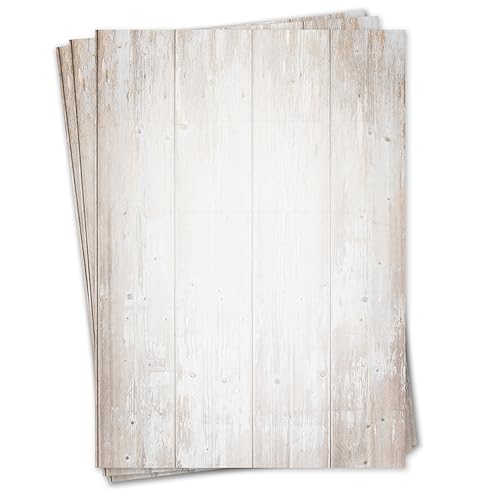 Briefpapier Set Holz Motiv I 50 Blatt 90 g/m² DIN A4 I stilvolles Schreibpapier vielseitig verwendbar braun beige natur I Geburtstag Urkunde Speisekarte I dv522 Briefpapier Set Holz Motiv I 50 Blatt 90 g/m² DIN A4 I stilvolles Schreibpapier vielseitig verwendbar braun beige natur I Geburtstag Urkunde Speisekarte I dv522 von younikat