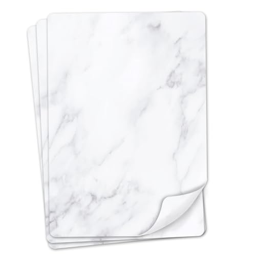 Briefpapier Set Marmor Motiv I 50 Blatt 90 g/m² DIN A4 I stilvolles Schreibpapier vielseitig verwendbar weiß grau I Geburtstag Urkunde Speisekarte I dv1517 Briefpapier Set Marmor Motiv I 50 Blatt 90 g/m² DIN A4 I stilvolles Schreibpapier vielseitig verwendbar weiß grau I Geburtstag Urkunde Speisekarte I dv1517 von younikat