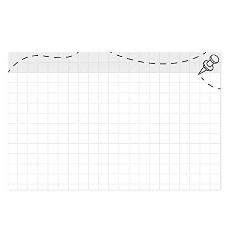 Lernkarten 500er Set I 8,5 x 5,5 cm I Weiß kariert I Großpackung zum beschriften I Karteikarten für das Langzeitgedächtnis I Vokabeln lernen für Schule Uni I dv752 von younikat