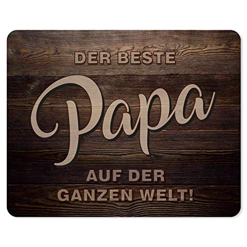 younikat Mauspad für den besten Papa I 24 x 19 cm I Mousepad Vatertag I rutschfest I Schreibtisch-Einrichtung I mit Oberflächenschutz I für Büro und Gaming I als Geschenk-Idee I dv962 younikat Mauspad für den besten Papa I 24 x 19 cm I Mousepad Vatertag I rutschfest I Schreibtisch-Einrichtung I mit Oberflächenschutz I für Büro und Gaming I als Geschenk-Idee I dv962 von younikat