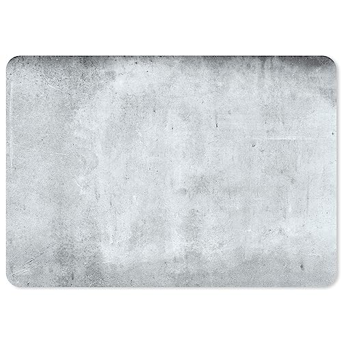 Mauspad in Übergröße I 40 x 28 cm I Beton Design I Grau I rutschfest I XL Mausunterlage - Gamingmousepad I dv_960 von younikat