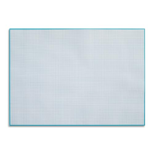 Millimeterpapier-Block zum Beschreiben und skizzieren I zum Abreißen I Mathematisches Papier mit Linienstruktur I für Büro und Schule I DIN A3 I groß I blau I Offset 90 g/m² 40 Blatt I dv782 von younikat