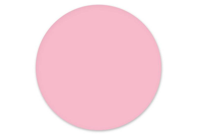 younikat Mauspad Mauspad mit Motiv – rosa rund - Ø 22 cm I mit abwischbarer Oberfläche von younikat