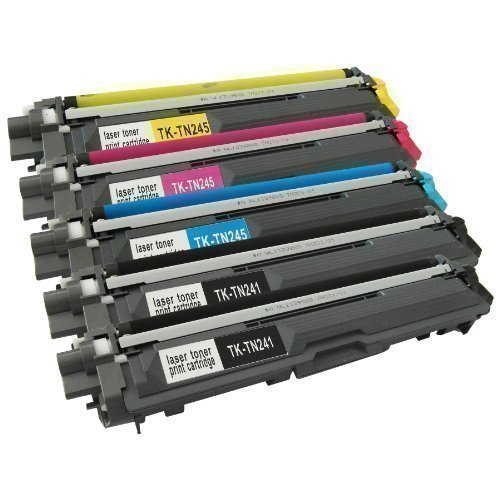 Easyink 5 Toner kompatibelTN-241 TN-245 Brother für HL-3140CW, HL-3170CDW, HL-3150CDW, DCP-9020CDW, MFC-9140CDN, MFC-9330CDW, MFC-9340CDW von youprint