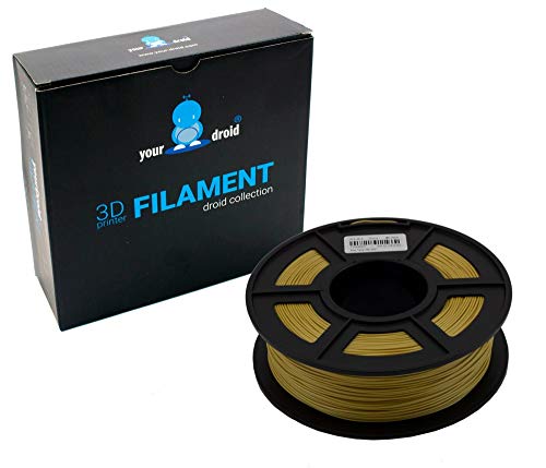 yourDroid PLA+ Filament Gold 1.75mm 1kg von yourDroid