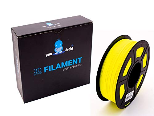 yourDroid PLA Filament Gelb 1.75mm 1kg von yourDroid