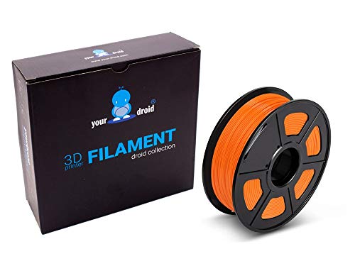 yourDroid TPU Filament Orange 1.75mm 500g von yourDroid