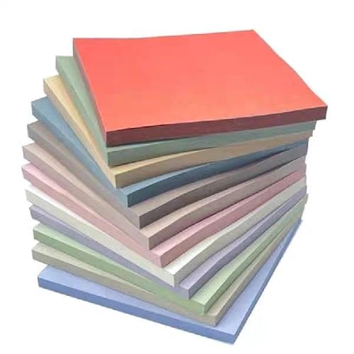 Sticky Notes, 12 Packung Haftnotizen Notizzettel, 76 x 76mm Aesthetic Vintage Selbstklebende Klebezettel Haftnotizblock für Familie Schule Büro Sticky Notes, 12 Packung Haftnotizen Notizzettel, 76 x 76mm Aesthetic Vintage Selbstklebende Klebezettel Haftnotizblock für Familie Schule Büro von youyaya