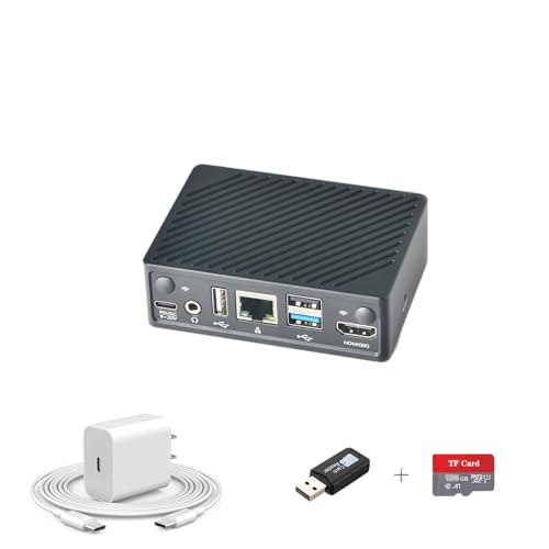 FriendlyElec NanoPi M6 – Eingebetteter Android-Host, RK3588S, bis zu 32 GB RAM, integriertes LCD-Display unterstützt 8K (16GB RAM,Bündel A) von youyeetoo