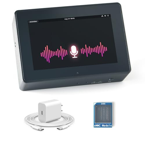 FriendlyElec NanoPi M6 – Eingebetteter Android-Host, RK3588S, bis zu 32 GB RAM, integriertes LCD-Display unterstützt 8K (32GB RAM,Bündel D) von youyeetoo