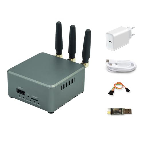 youyeetoo BPI-R3 Mini Wireless WiFi 6 Travel Router Board OpenWRT MediaTek MT7986A 2G DDR RAM 8G eMMC Flash 2X 2.5GbE Port Onboard (R3 Mini(Kit 1)) von youyeetoo