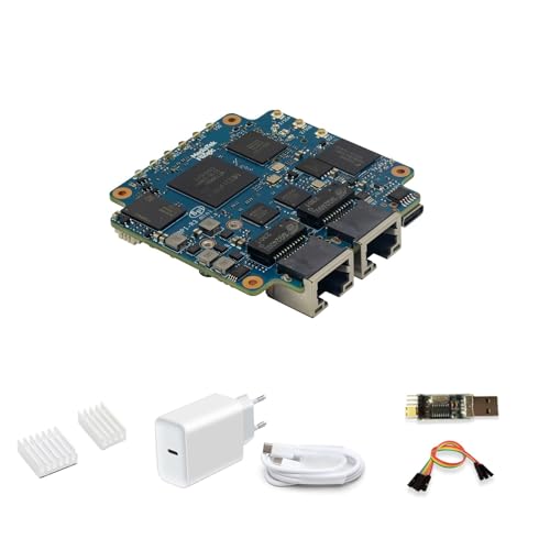 youyeetoo BPI-R3 Mini Wireless WiFi 6 Travel Router Board OpenWRT MediaTek MT7986A 2G DDR RAM 8G eMMC Flash 2X 2.5GbE Port Onboard (R3 Mini(Kit 2)) von youyeetoo