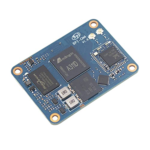 youyeetoo Banana Pi BPI-CM4, Raspberry Pi CM4 kompatibel, Amlogic A311D Quad Core ARM Cortex-A73, 4G LPDDR4 16G eMMC Onboard WIFI5, Minipcie 26PIN Run Android Armbian Linux (BPI-CM4) von youyeetoo