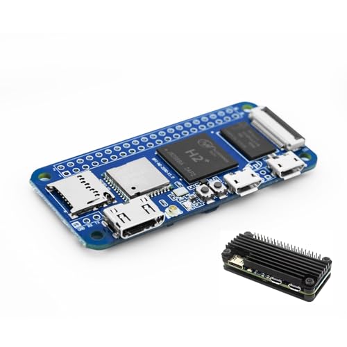 youyeetoo Banana Pi BPI M2 Zero Open Source Singal Board Computer, 512 MB SDRAM Mini HDMI onboard WLAN (AP6212) & Bluetooth, unterstützt aspbian Android Armbian RetroPie Ubuntu (metallkoffer bündel) von youyeetoo