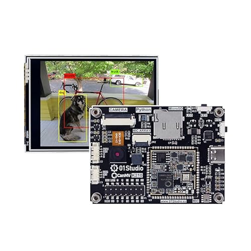 youyeetoo CanMV AI Development Kit, K210 RISC-V-Chip, kommt mit Kamera/LCD/Mikrofon, reichhaltige Open-Source-Tuturials für maschinelle Bildverarbeitung, Audioerkennung von youyeetoo