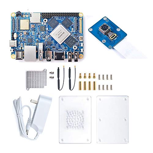 youyeetoo NanoPC-T4 + Kamera mit Rockchip RK3399 & Dual-Channel 4GB LPDDR3 und 16GB eMMC 5.1 Flash & Native Gigabit Ethernet & Dual-Antennen-Schnittstelle, unterstützt Android 7.1.2, Lubuntu 16.04 youyeetoo NanoPC-T4 + Kamera mit Rockchip RK3399 & Dual-Channel 4GB LPDDR3 und 16GB eMMC 5.1 Flash & Native Gigabit Ethernet & Dual-Antennen-Schnittstelle, unterstützt Android 7.1.2, Lubuntu 16.04 von youyeetoo