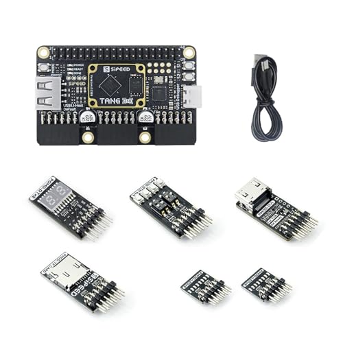 youyeetoo Sipeed Tang Primer 25K Dock FPGA Development Board MCU, RISCV, Modularisation, Gowin GW5A, PMOD SDRAM, 23K LUT4, MIPI 2.5Gbps (25K Pmod Paket) von youyeetoo