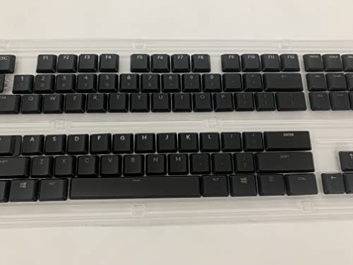 Für Logitech G915TKL G915 G815 Tastatur-Tastenkappen, 111 Volltasten. Ersatz-Tastenkappen zum Selbermachen, farbige Tastenkappen (schwarz) von yue