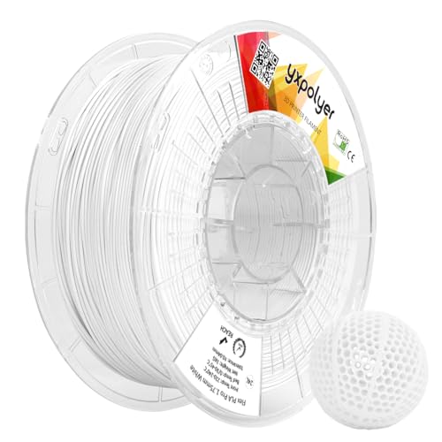 YXPOLYER Flexibles PLA Pro 3D-Drucker-Filament Schwarz für luftlose Basketbälle, leichtes und hochelastisches Soft-PLA, 1,75 mm, 1 kg mit wiederverwendbarer PC-Spule YXPOLYER Flexibles PLA Pro 3D-Drucker-Filament Schwarz für luftlose Basketbälle, leichtes und hochelastisches Soft-PLA, 1,75 mm, 1 kg mit wiederverwendbarer PC-Spule von yxpolyer