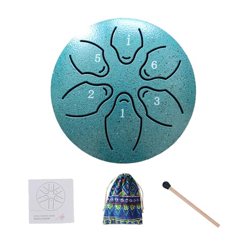 Zungentrommel, Stahlzungentrommel, Ätherische Tromme, 6 Note 3 Zoll Small Trommel Percussion Instrument Mit Drumsticks Und Musikbuch, Verbessert Den Schlaf Und Die Entspannung Zungentrommel, Stahlzungentrommel, Ätherische Tromme, 6 Note 3 Zoll Small Trommel Percussion Instrument Mit Drumsticks Und Musikbuch, Verbessert Den Schlaf Und Die Entspannung von yybng