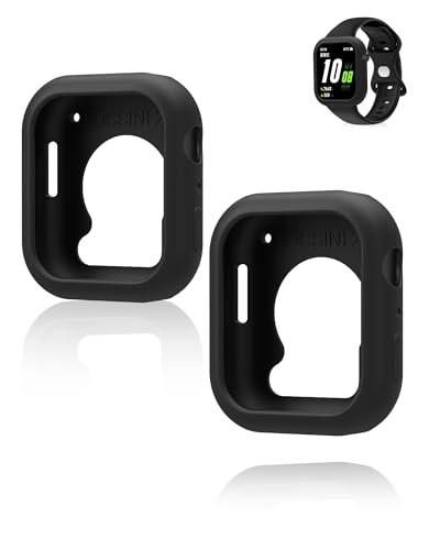 (2 Pack) Case für Rossini 2i, yystao Silikon Case Cover, sturz- und kratzfestes Cover Frame Shell, Schwarz von yystao