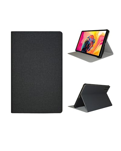Hülle für ALLDOCUBE iPlay 70 mini Ultra Tablet 8.8 Zoll 2025, yystao Tablet-Schutzhülle kompatibel mit ALLDOCUBE mini 3 Ultra, weiche PU-Lederhülle mit Auto Sleep/Wake Funktion, Schwarz von yystao