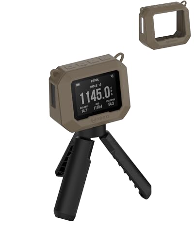 Hülle für Garmin Xero C1 pro Fahrradcomputer, yystao Silikon-Schutzhülle kompatibel mit Garmin Xero® C1 Pro, Stoßfest, Staubdicht, Wasserdicht, Braun von yystao