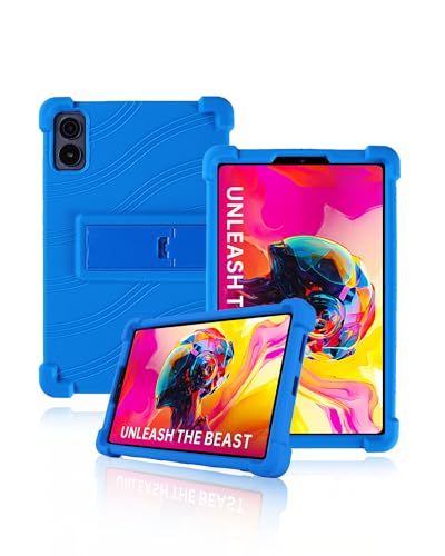 Schutzhülle für Alldocube iPlay 70 Mini Ultra 8.8 Zoll 2025 neueste, yystao Weiche Silikon-Tablet-Hülle kompatibel mit Alldocube iPlay70 Mini Ultra, verstellbarem Ständer (Azurblau) von yystao