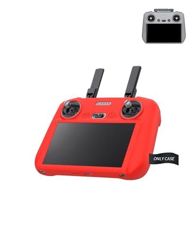 Schutzhülle für DJI RC 2 Fernbedienung, yystao Silikon-Schutzhülle kompatibel mit DJI RC2, staubdichter Gehäuse, Kratzfest, Rot Schutzhülle für DJI RC 2 Fernbedienung, yystao Silikon-Schutzhülle kompatibel mit DJI RC2, staubdichter Gehäuse, Kratzfest, Rot von yystao