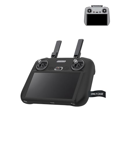 Schutzhülle für DJI RC 2 Fernbedienung, yystao Silikon-Schutzhülle kompatibel mit DJI RC2, staubdichter Gehäuse, Kratzfest, Schwarz Schutzhülle für DJI RC 2 Fernbedienung, yystao Silikon-Schutzhülle kompatibel mit DJI RC2, staubdichter Gehäuse, Kratzfest, Schwarz von yystao