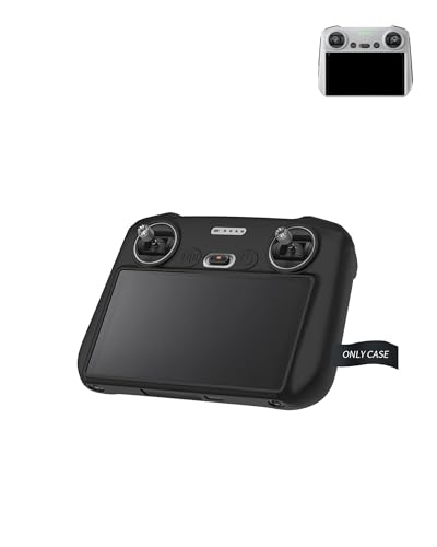 Schutzhülle für DJI RC Fernbedienung, yystao Silikon-Schutzhülle kompatibel mit DJI Mavic 3 Classic/Mini 3 PRO, staubdichter Gehäuse, Kratzfest, Schwarz von yystao