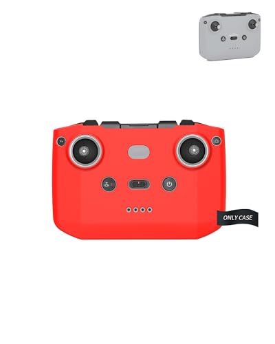 Schutzhülle für DJI RC-N1 Fernbedienung, yystao Silikon-Schutzhülle kompatibel mit DJI RC-N1, staubdichter Gehäuse, Kratzfest, Rot Schutzhülle für DJI RC-N1 Fernbedienung, yystao Silikon-Schutzhülle kompatibel mit DJI RC-N1, staubdichter Gehäuse, Kratzfest, Rot von yystao