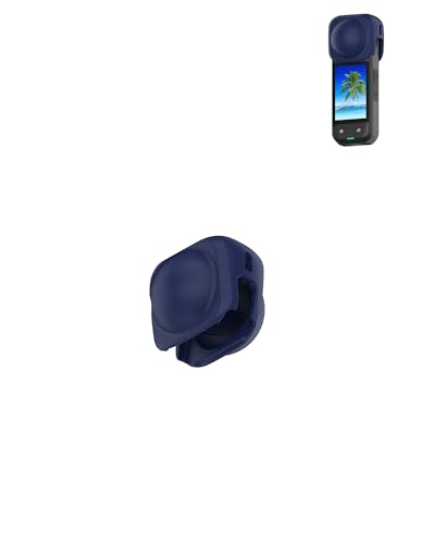 Schutzhülle für Insta360 X5 linse, yystao Silikon hülle kompatibel mit Insta360 X4, weiche Schale, Kratzfest, fallgeschützt (Blau) von yystao