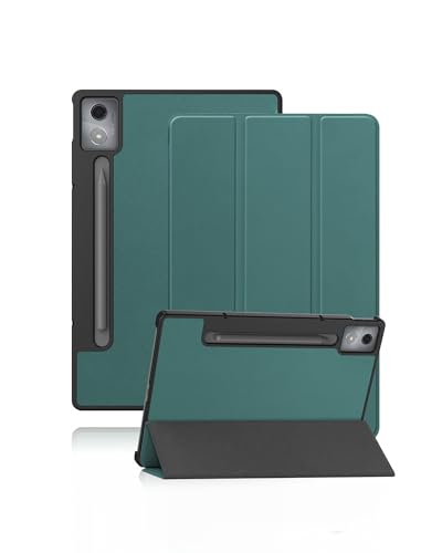 Schutzhülle für Motorola Tablet Moto Pad 60 Pro 12.7 Zoll, yystao Dünner Ständer mit Dreifachfaltdesign, Harter Schutzumhüllung kompatibel mit Motorola Moto Pad 60 Pro, Grün Schutzhülle für Motorola Tablet Moto Pad 60 Pro 12.7 Zoll, yystao Dünner Ständer mit Dreifachfaltdesign, Harter Schutzumhüllung kompatibel mit Motorola Moto Pad 60 Pro, Grün von yystao